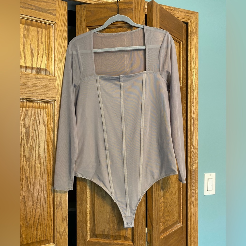 NWOT Abercrombie & Fitch Corset Bodysuit